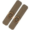 thumbnail image 3 of Metal Drawer Pull, Single Hole Handle, Made With Exquisite Craftsmanship Durable Sturdy Retro Style Design For Home Cabinets 16cm, 3 of 8
