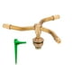 thumbnail image 1 of pstuiky Pulverizador rotatorio automático de brazo para riego de jardín aspersor giratorio automático boquilla de riego giratoria de latón., 1 of 3