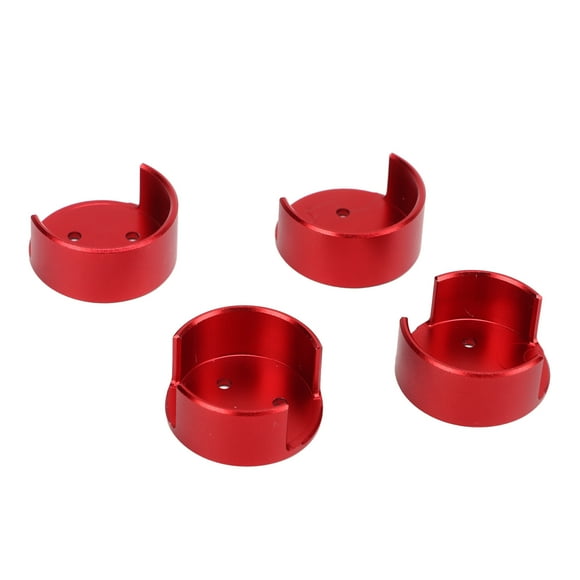 Drone Motor Cover, Excellent Thermal Conductivity Professional Exquisite Dustproof Small Drone Engine Motor Cover Aluminum Alloy for Drone Accessories Red