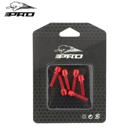 

6pcs M5*18mm Plated MTB Bicycle Steering Handlebar Stem Screws Bolts