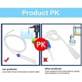thumbnail image 4 of Aquarium Manual Water Changer Gravel Cleaner Water Purifier Siphon Hose PVC Liquid Transfer, 4 of 5