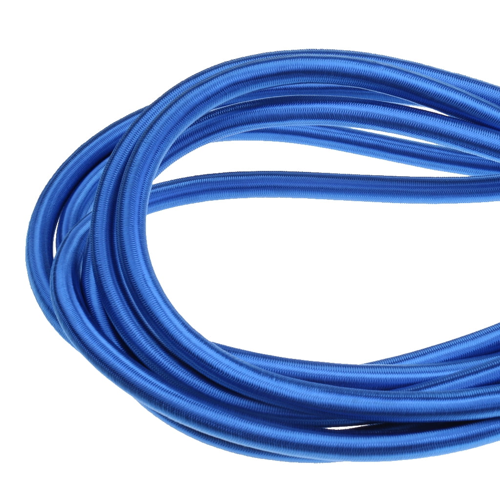 funtasica 10 Meters Blue Replacement Kids Toddlers Trampoline 12mm Bungee Shock Cord - High Strong and Durable