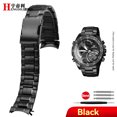 thumbnail image 3 of Correa de reloj para Casio Edifice Series 5582 ECB-900 ECB-900YDB, correa de reloj de acero inoxidable macizo, accesorio de pulsera de 22 mm, 3 of 5