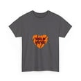 thumbnail image 3 of Wild Love Tiger Print Unisex Heavy Cotton Tee, 3 of 4