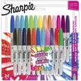 thumbnail image 1 of SHARPIE - Rotuladores permanentes Color Burst, punta fina, surtidos, paquete de 24 (1949557), 1 of 7
