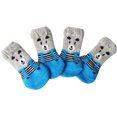 thumbnail image 1 of 4 calcetines con patrón de dibujos animados para mascotas, zapatos para cachorros de interior, suministros para mascotas para el invierno (Panda, M) brillar Electrónica, 1 of 5