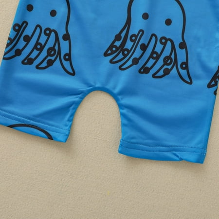 

Gubotare Toddler Baby Kids Girls Zipper Cartoon Animal Beach Swimwear+Hat Sets Swim Suit Girl Size 12 Blue 5-6 Years