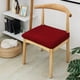thumbnail image 5 of Funda elástica Sp ex para cojín de asiento de silla con textura de grano de maíz para sillas de comedor, oficina, bar, bodas. Protector de tela de poliéster suave y lavable para asientos redondos u, 5 of 6