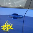 thumbnail image 2 of Kenally Etiqueta engomada del patrón de flores Vivid Car-Window Paster Modificación única Paster Etiqueta engomada universal del vehículo Vehículos, repuestos y accesorios Mis No. 4, 2 of 5
