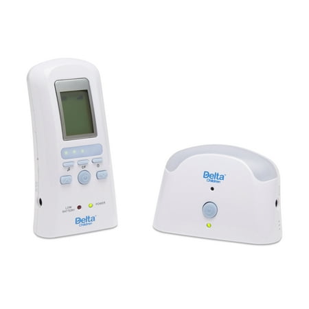 Delta Children Safe-n-Clear Digital Baby Monitor with Talk Back Feature & Temperature Sensor