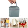 thumbnail image 7 of Unique Bargains Floral Makeup Bag Zipper Flower Cosmetic Pouch Gray, 7 of 7