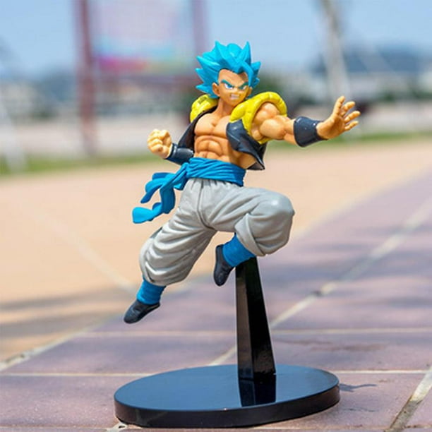 Dragon Ball Z figurines d'anime bleu Gogeta Super Sapiyan Pvc Dragon Ball Z  Action Figurine modèle poupée à collectionner pour cadeaux 