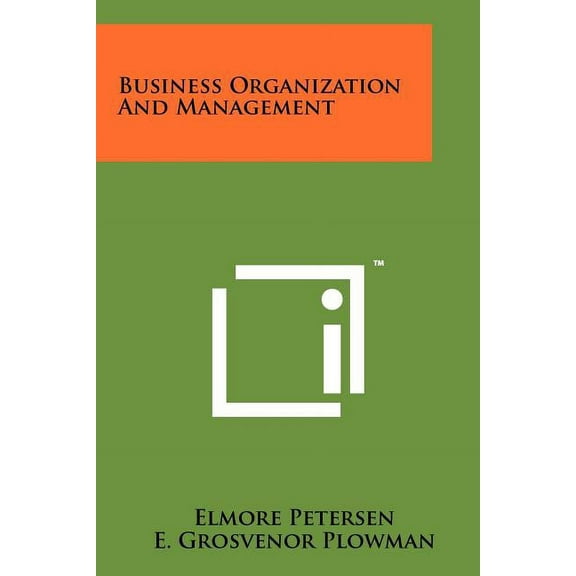 Business Organization And Management (Paperback)