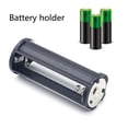 thumbnail image 3 of JZROCKER AAA Battery Holder AAA Battery Tube Black Cylindrical Plastic Box Adapter for, 3 of 5