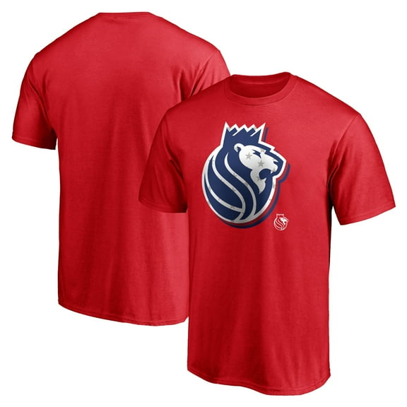 Men's Red Sacramento Kings Red White & Team T-Shirt