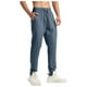 thumbnail image 2 of Pantalones largos para hombre, casuales, de moda, de color sólido, con cordón, cintura elástica y bolsillos., 2 of 9