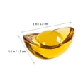 thumbnail image 2 of BESTYASH 25Ud De Ingots Dorados De Cristal Para En Y Comedor, 2 of 8