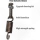 thumbnail image 2 of Hanging Hammock Chair with 500lb Capacity Spring Pin and Hardware Kit, 2 of 5
