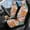 Colorful Hippie Flower, variant on KUIFORTI Cherry Car Seat Covers Soft Comfortable 2 Pieces Car Seat Protector Front Seats Only Elastic Fabrics Auto Interior Cover Warm Fit for Automotive SUV