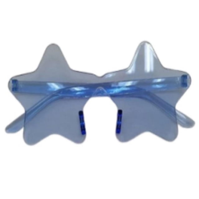 Frameless Star Transparent Candy Colored Party Glasses for Outdoor Cycling and Activities