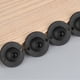 thumbnail image 4 of sweethay Paquete de 4 ruedas autoadhesivas para muebles, caja de almacenamiento de 360 grados, cubo de basura, polea adhesiva, cuenta de Type3 NO3, 4 of 6