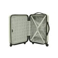 thumbnail image 4 of Wrangler 2-Piece Quest Spinner 28" and 20" Travel Luggage Set -Pelican, 4 of 15