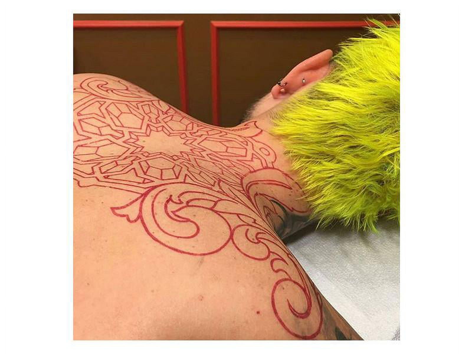 S8 RED Tattoo Stencil Plain Paper - (Pack of 100)