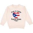 thumbnail image 2 of Inktastic Just a Little Puerto Rican Toddler Sweatshirt, 2 of 4