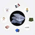 thumbnail image 6 of 30pcs Frosted Zip Bag, Dingrich 11.8x15.7inch Reusable Clothes Storage Bag with 40 Labels, Shoe Storage Bag, Socks Towels Clothing Packing Bag for Business Trip, Travelling, Tidy Storage, 6 of 6