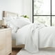 thumbnail image 1 of Juego de Edredón Resistente a las Arrugas para Todas las Estaciones, Colcha Blanca Cosida Floral para Ropa de Cama Tamaño King de Comfort Canopy, 1 of 10