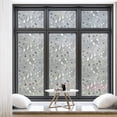 thumbnail image 1 of Window Privacy Film,Decorative Window Film,Non-Adhesive Frosted Glass Window Film Sun Blocking Window Film UV Protection for Home Office, 1 of 11