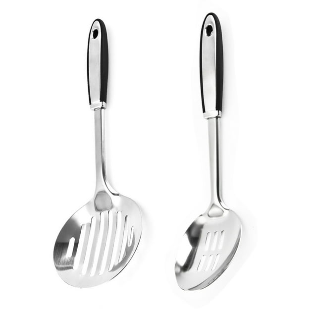 2Piece Stainless Steel Kitchen Utensil Set Durable DishwasherSafe Cookware Set Kitchenware