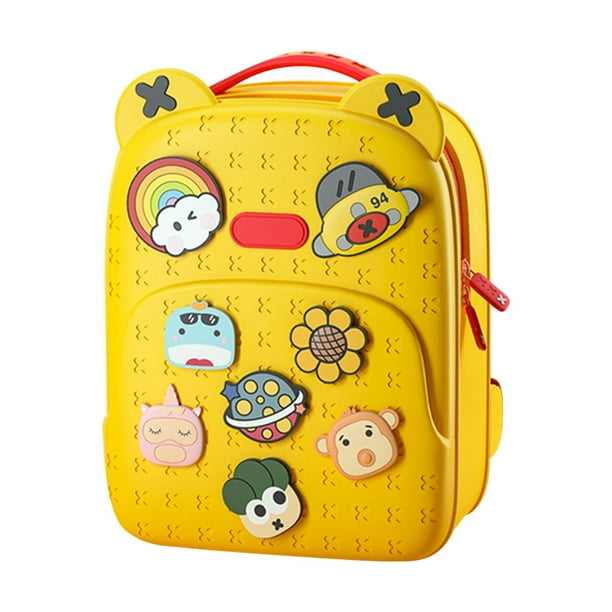 Tholdsy Niños Bolsa de dibujos animados DIY EVA Niño Juguete Decoración Bolsa de gran capacidad Juguetes Amarillo Tholdsy FN000141-01