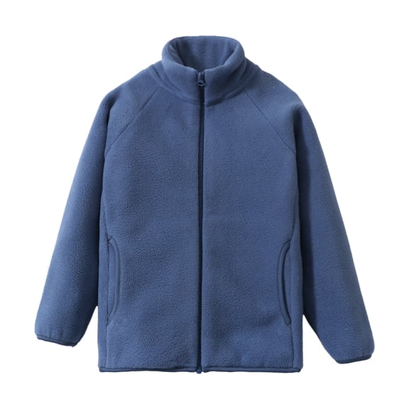 EnJoCho Childrens Jacket Stand Collar Windproof Warm Spring Autumn Winter Coat Middle Large Kids Outerwear Water Resistant Cold Weather Parka