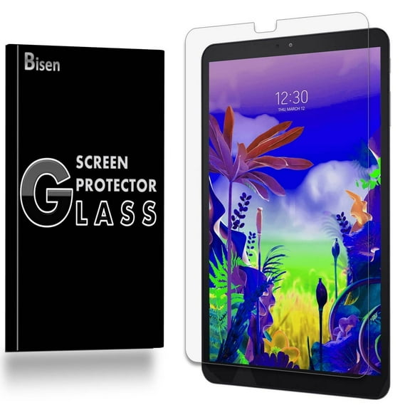 [2-Pack] Fit For LG G Pad 5 10.1" [BISEN] Tempered Glass Screen Protector, Anti-Scratch, Anti-Shock, Shatterproof, Bubble Free
