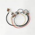 thumbnail image 6 of YongCo Guitar Wiring Hareness Kits 500K Pots Control 1V 1T 500K 3-Way Switch with Jacks, 6 of 7
