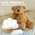 thumbnail image 3 of 100g Polyester Fiber Fill - Soft Pillow Stuffing, Polyfill Stuffing for Stuffed Animals, Toys, Dolls, High Resilience Fiber Filling Stuffing for Cushions, DIY Craft, 3 of 14