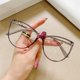 thumbnail image 3 of Gafas planas retro de tendencia, gafas protectoras para hombres y mujeres, gafas sin receta, 3 of 6