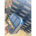 thumbnail image 3 of Lonchera para adultos/niños, lonchera Bento de 4 compartimentos de 1300 ml, con accesorios,Compartimento crisper box lunch box para ensalada de frutas(azul) XianweiShao 1327537062349, 3 of 4