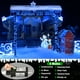 thumbnail image 4 of Guirnalda de luces navideñas Vivideal, 10 m, 8 modos, impermeables, azul, 4 of 6