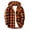 Hot Pink-14, variant on Men's Hooded Plaid Flannel Shirt Jacket Button Down Casual Gingham Fall Shacket Coat