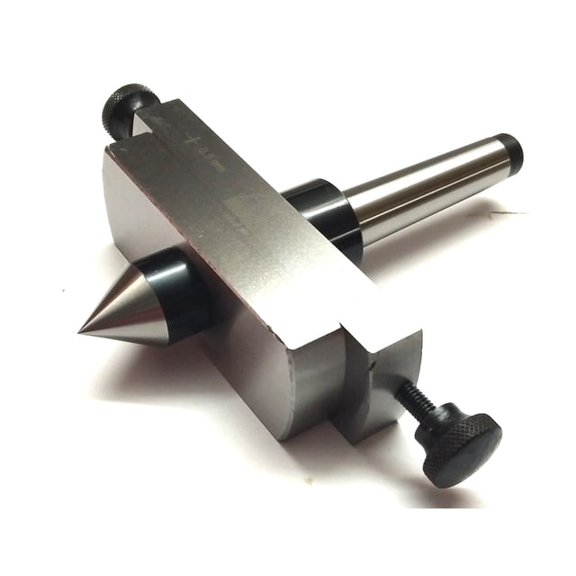 Assorts Taper turning attachment with offset graduation scale for lathe machine with dead center in MT2 Shank