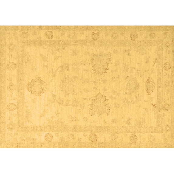 Ahgly Company Indoor Rectangle Persian Brown Traditional Area Rugs, 2' x 5'