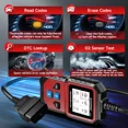 thumbnail image 4 of Autophix OM119 OBD2 Scanner, Car Engine Fault Code Reader Professional Diagnostic Scan Tool With Full OBDII Functions, 4 of 11