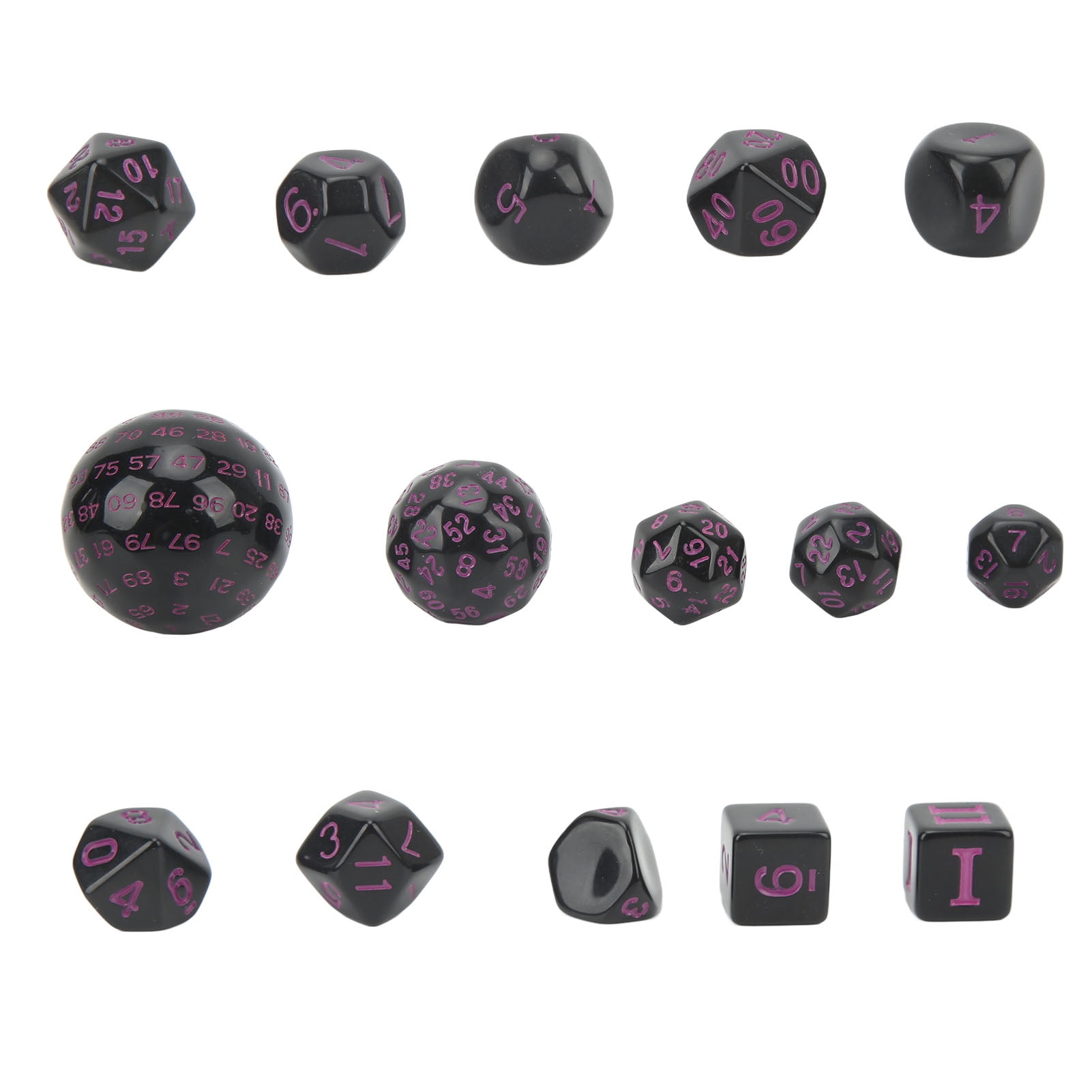 Lot 21 Dés Polyédriques Glitter - 3 Sets Complets D&D RPG MTG - Couleurs Vives Doré