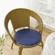 thumbnail image 4 of Simples Solid Color Round Cushion Thick Non Slip Chair Pad Round Stool Butt Pad Waterproof Stool Cushion 11.81x11.81in, 4 of 6