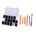 thumbnail image 3 of OULII Car Retainer Clips Kit 435Pcs Black Nylon Push Type Fastening For Trunk Trim Panel Fastener Clip, 3 of 6