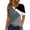 #12,Gray, variant on Clothes Womens Tops Long Sleeve Shirts Spring Fall Casual Colorblock Round-Neck Stitching Contrast Color T-shirt Blouse