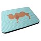 thumbnail image 1 of ""Caroline'S Treasures Posavasos Decorativos A Cuadros Azul Camello Bactriano 3,5 Multicolor"", 1 of 1