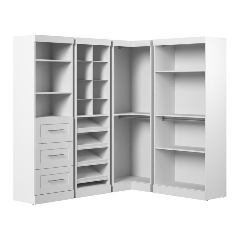Mainstays Non-Woven Closet Organizer, 2-Tower 9-Shelves